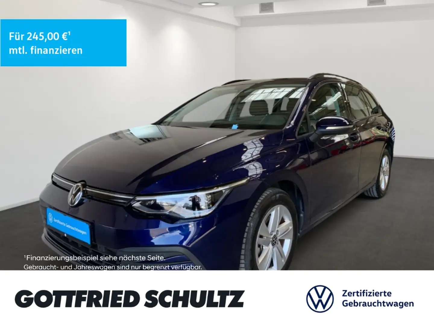 Volkswagen Golf Variant VIII LIFE eTSI DSG NAVI SITZHEIZUNG EINPARKHILFE L Blau - 1
