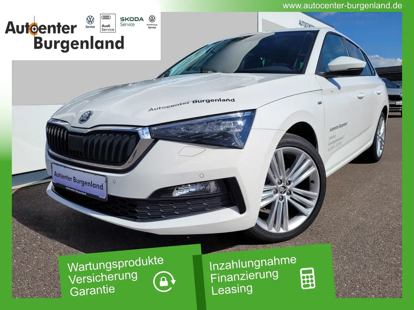 Skoda Scala 1.0 TSI Tour ANHÄNGERKUPPLUNG+RÜCKFAHRKAMERA+VOLL Bianco - 1