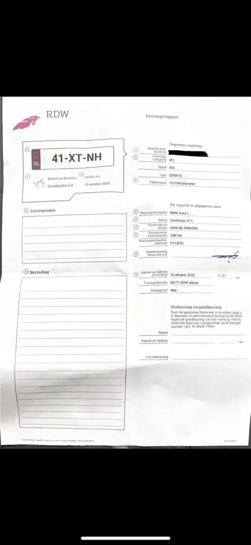 Kia Cerato Nieuwe APK en Distributieriem, weinig KM Grau - 2