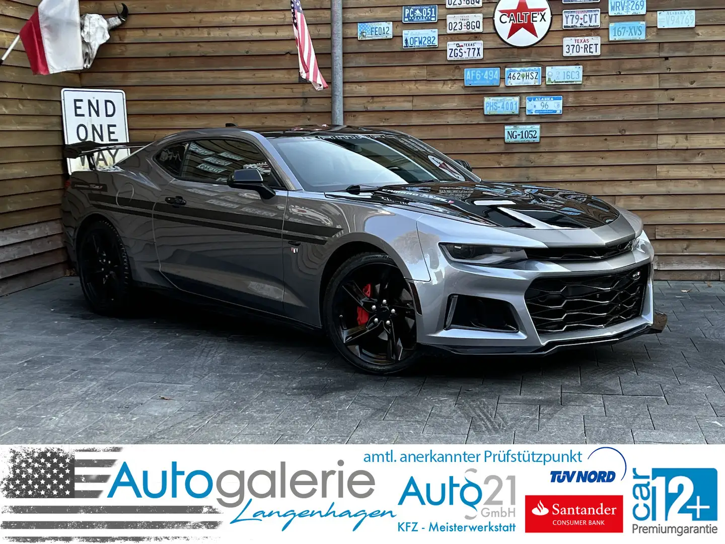 Chevrolet Camaro LT1 6.2 Autom. BREMBO Leder Gris - 1
