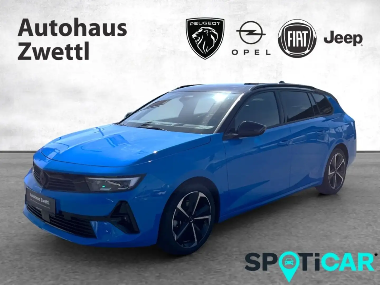 Opel Astra ST GS BHDI 130 AT8 Blau - 1