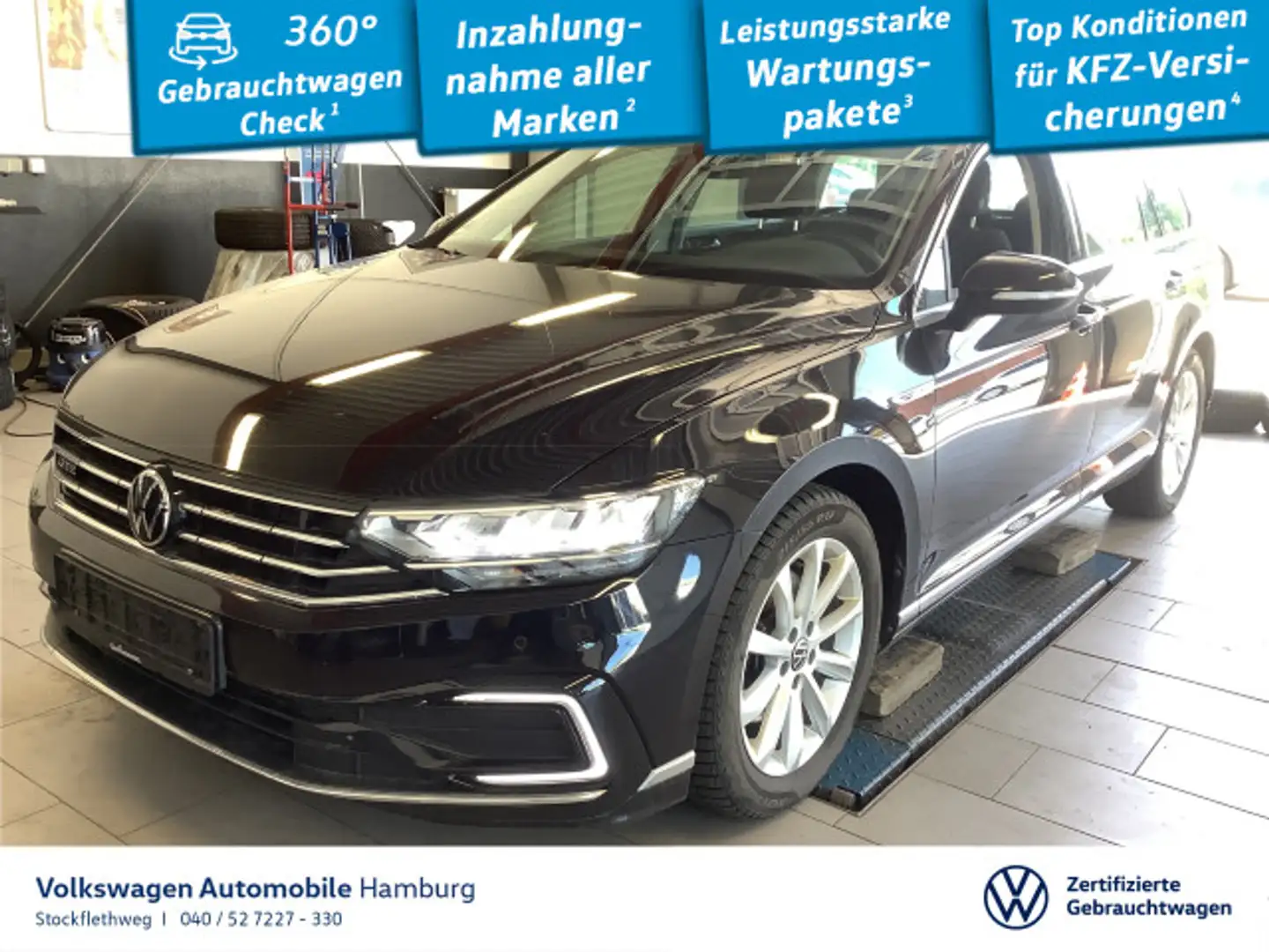 Volkswagen Passat Variant 1.4 TSI Hybrid GTE DSG LED Navi Schwarz - 1