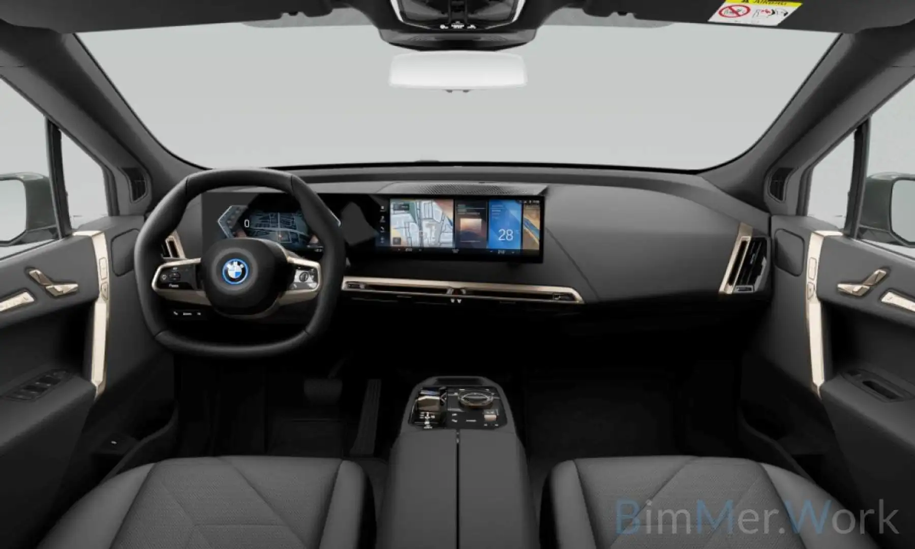 BMW iX Sport 360°DAB AHK Belüftung Komfort 21Zl Noir - 2