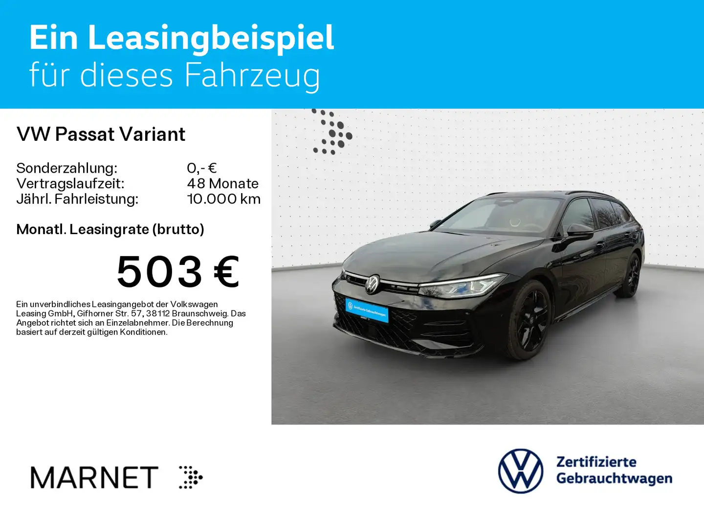 Volkswagen Passat Variant 2.0 TDI DSG R-Line Black Style * Noir - 2