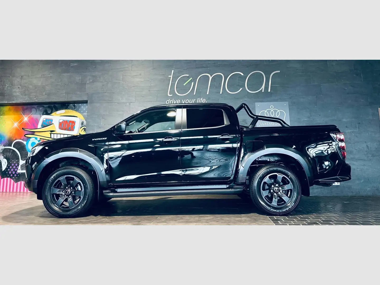Isuzu D-Max D-MAX V-CROSS DC 4X4 DIFFLOCK BVA Schwarz - 1