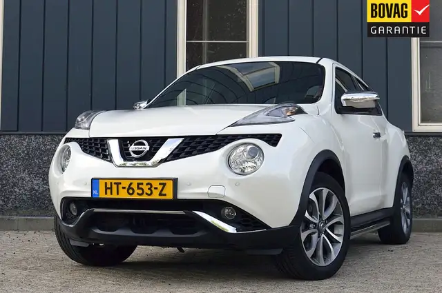 Nissan Juke 1.6 Tekna Rijklaarprijs-Garantie Panorama dak Lede
