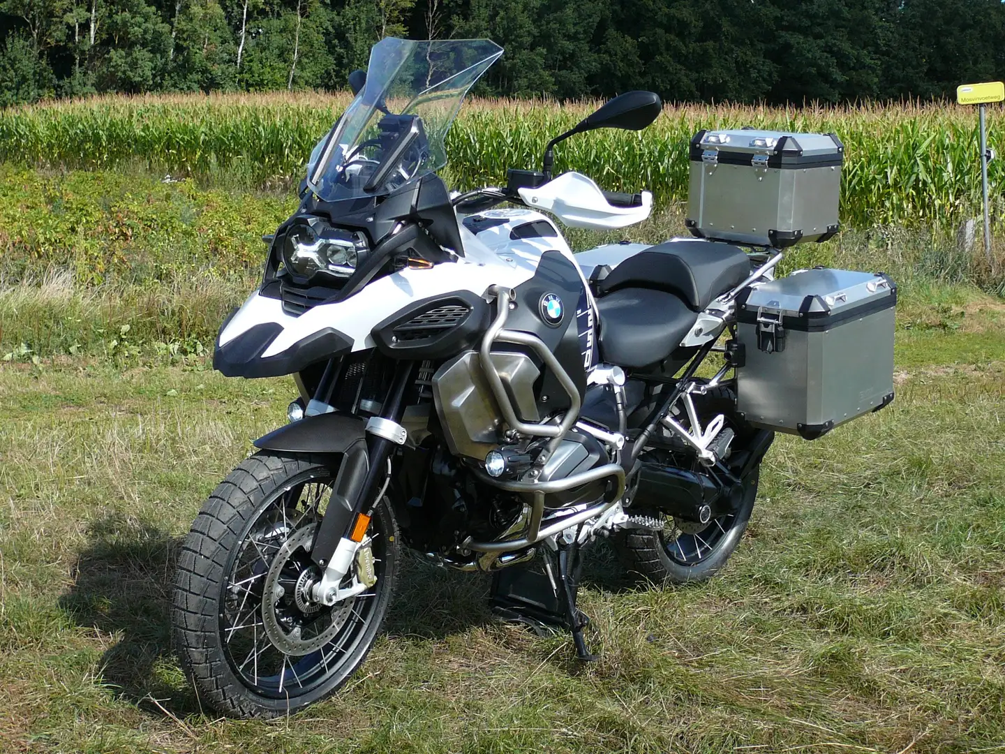 BMW R 1250 GS Adventure SURBAISSEE / VERLAAGD **TVA/BTW** Blanc - 2