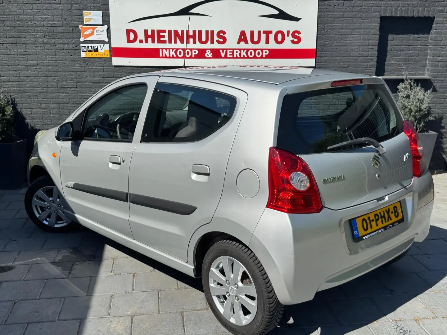 Suzuki Alto 1.0 Exclusive AIRCO*APK NIEUW*ALU VELGEN Grijs - 2