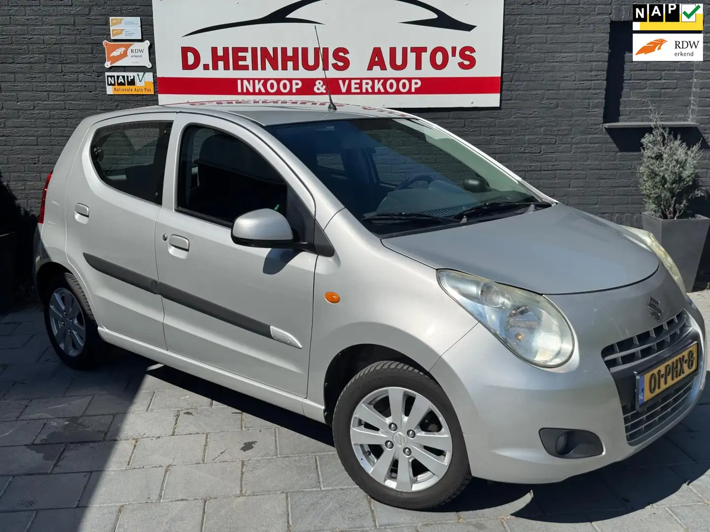 Suzuki Alto 1.0 Exclusive AIRCO*APK NIEUW*ALU VELGEN Grijs - 1
