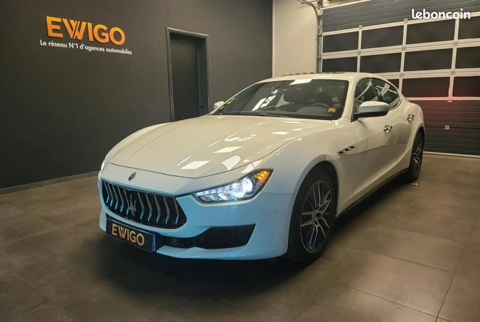 Maserati Ghibli 3.0 DIESEL 275 BVA Blanc - 1