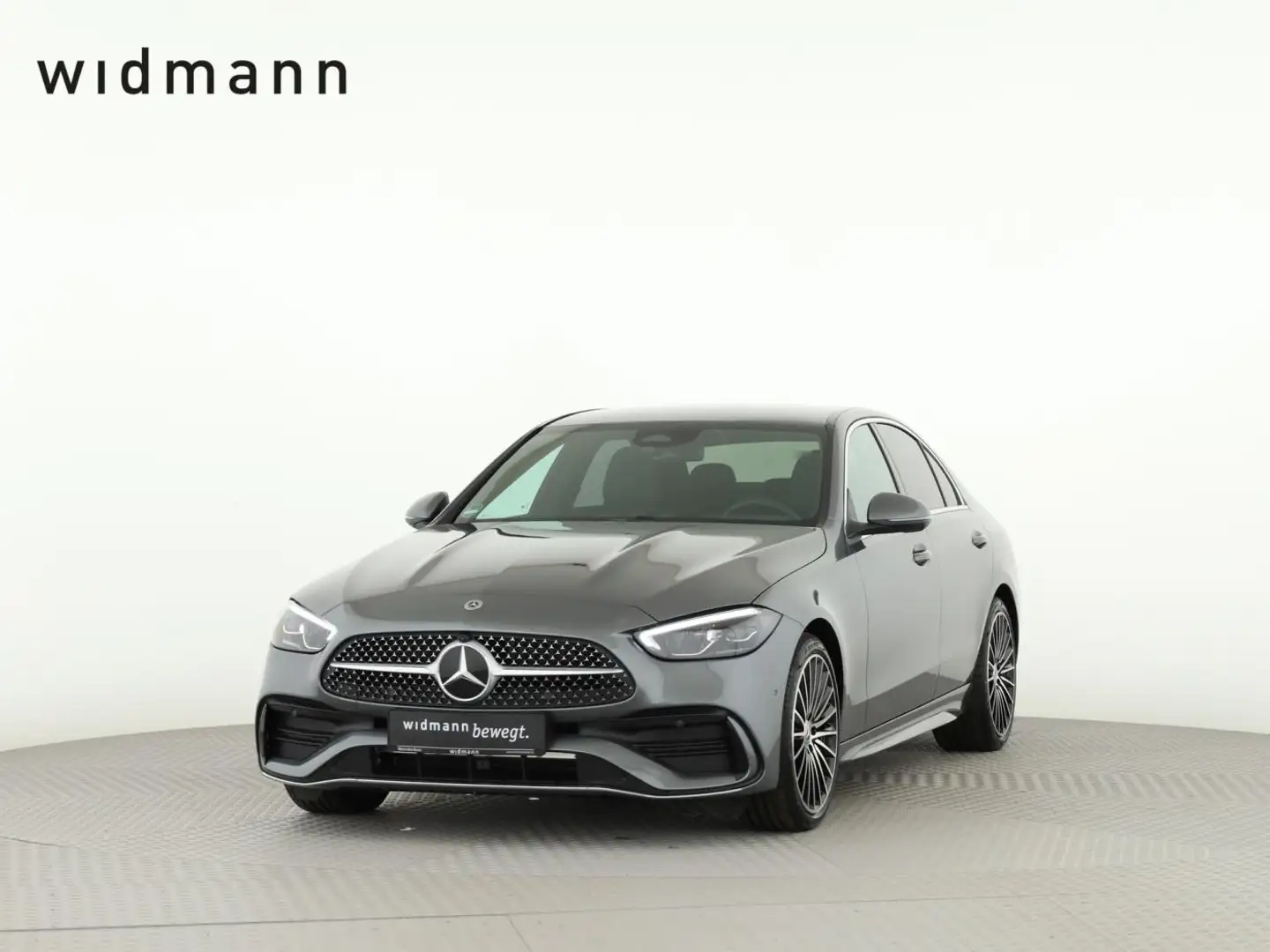 Mercedes-Benz C 220 d AMG*WinterP*SpiegelP*AHK*LED*MBUX*360°K* Grau - 1