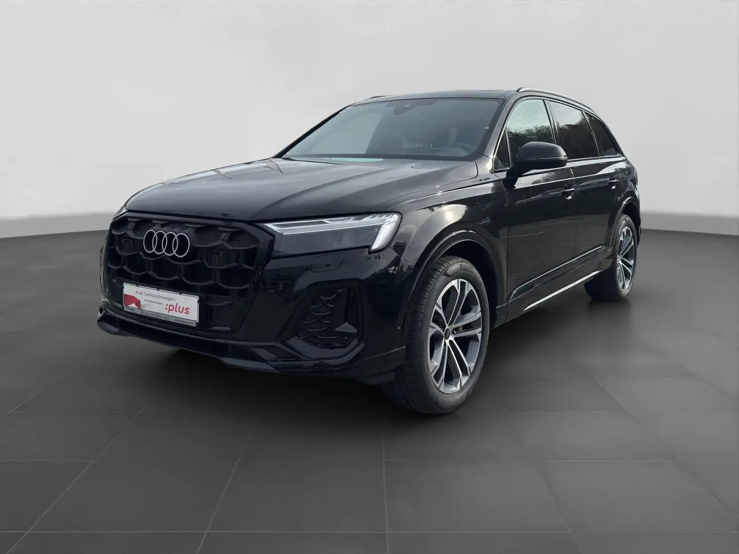Audi Q7 45 TDI Q 2x S LINE 7-SITZE PANO LEDER AHK Schwarz - 2