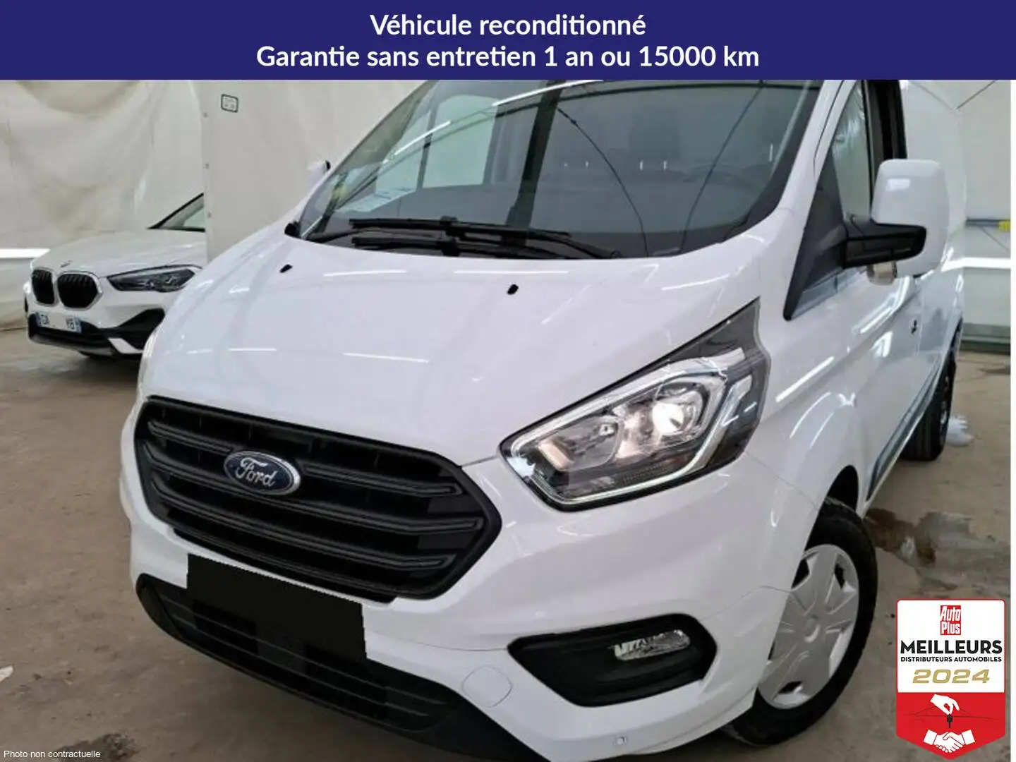 Ford Transit Custom Transit Custom FGN 280 L1H1 Ecoblue 130 BVA Trend Blanc - 1