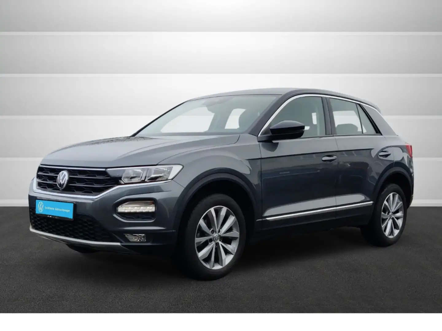 Volkswagen T-Roc 1.5 TSI DSG Style AHK ACC Navi PDC v+h Grau - 2
