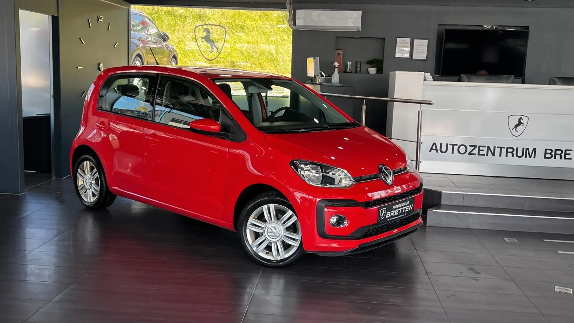 Volkswagen up! high BMT*SHZ*Klima*4-Türer Rot - 1