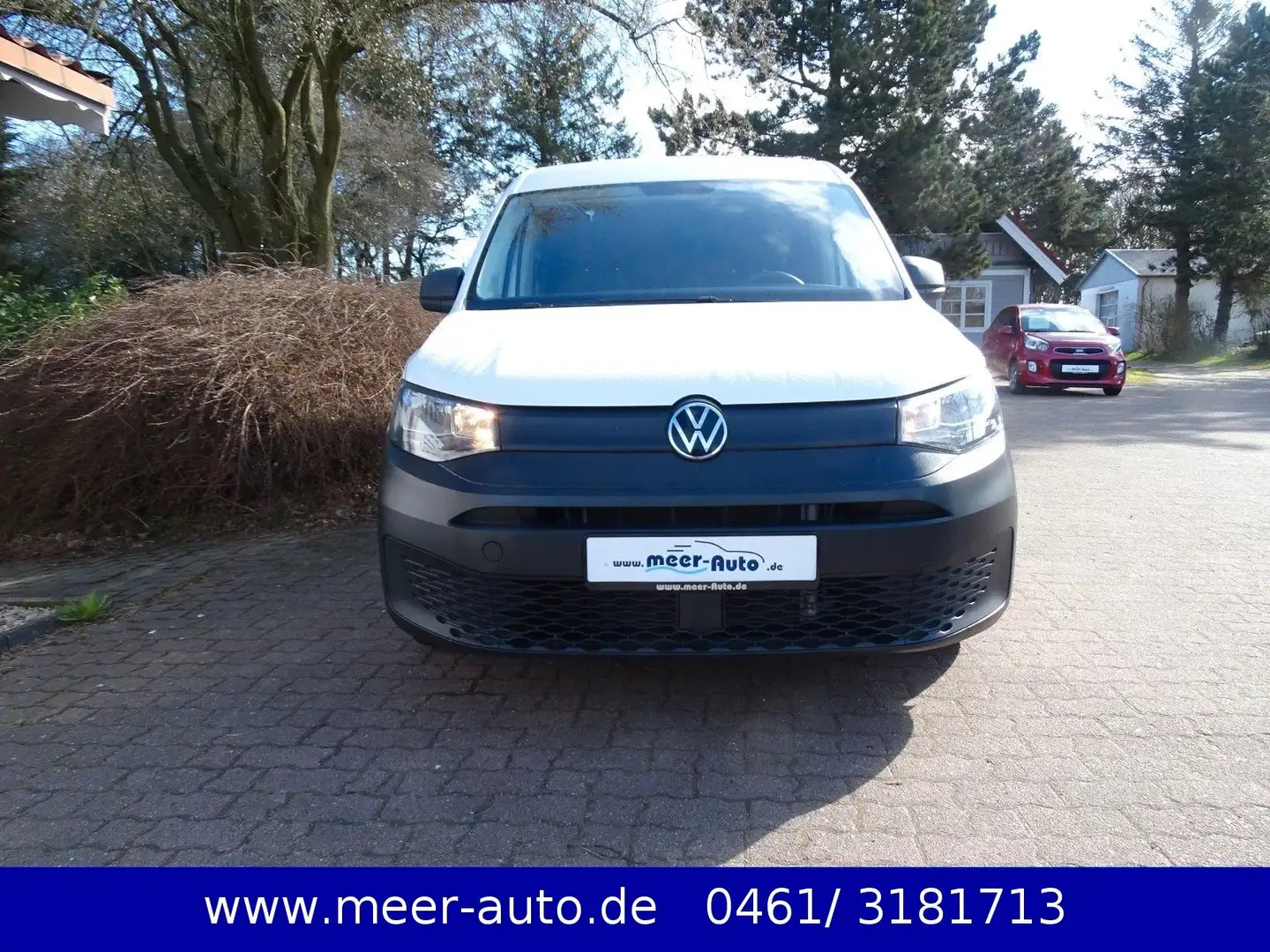 Volkswagen Caddy Cargo 2.0 TDI Klima/PDC/BT-Tele./DAB+ Blanc - 2