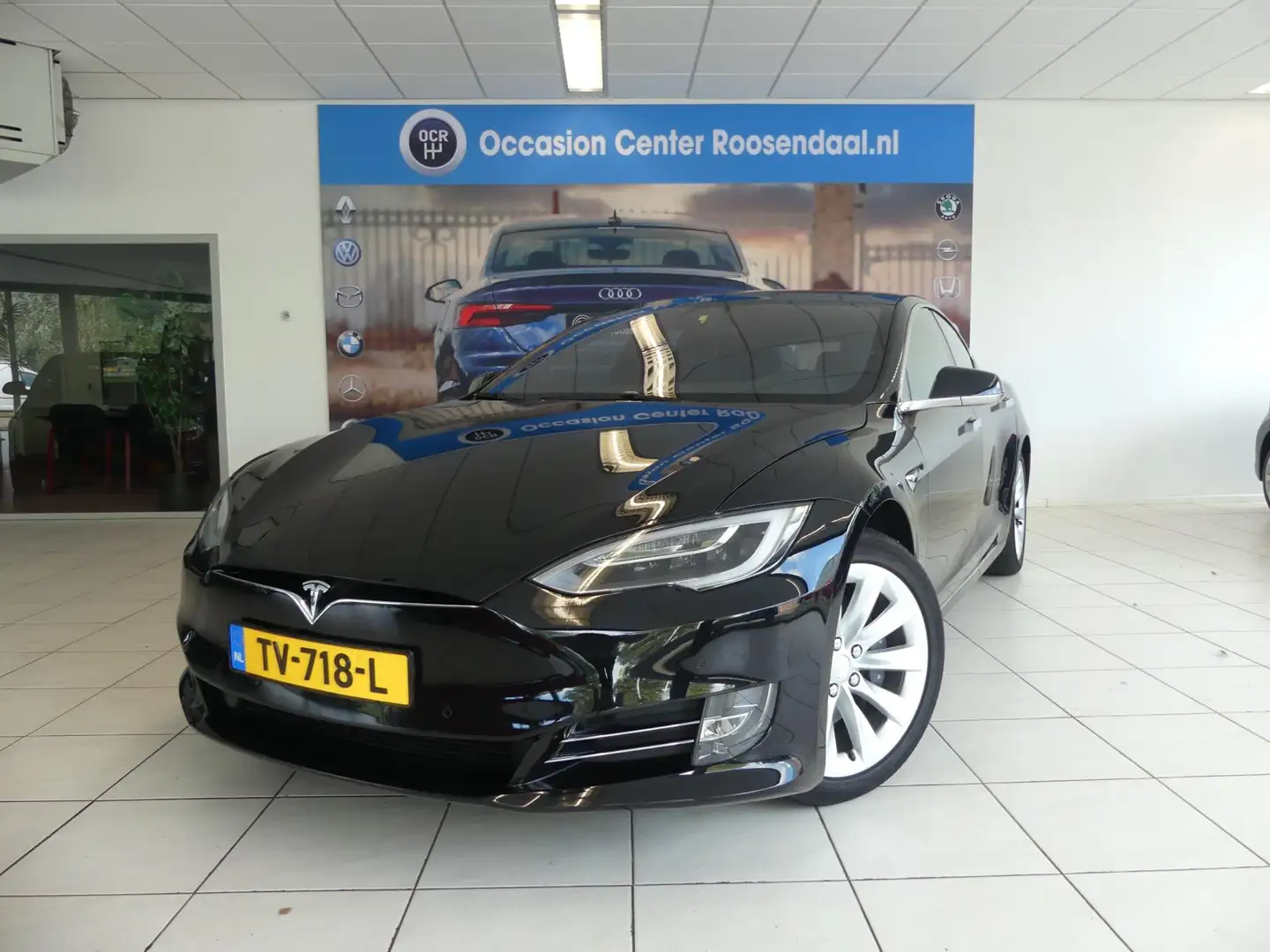 Tesla Model S 75D Base AWD, Autopilot 2.5, Schuifdak, NAP! Leder Negro - 2