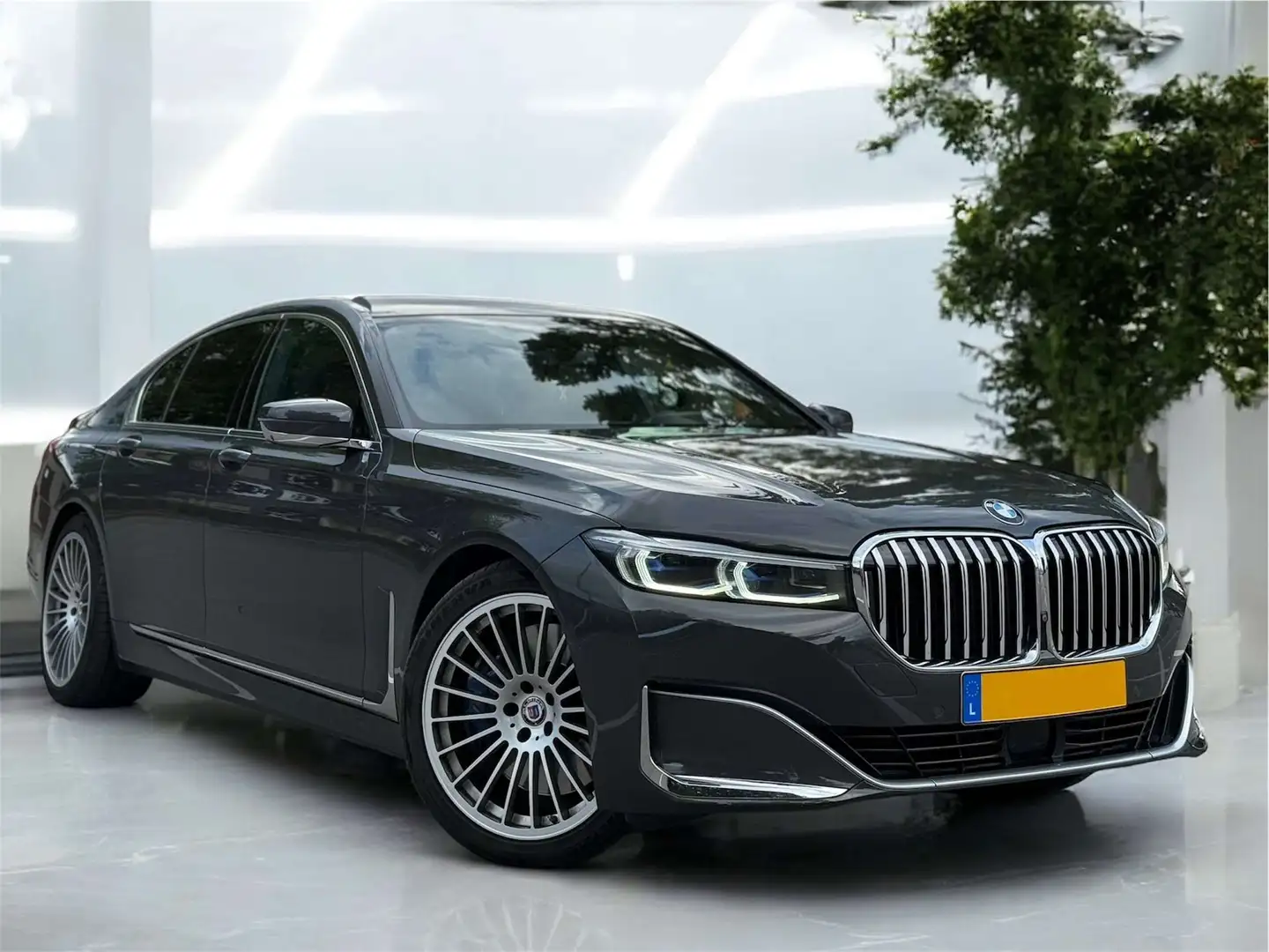 BMW 730 730d xDrive 265ch Bower\u0026Wilkins Laser Lights Gris - 1
