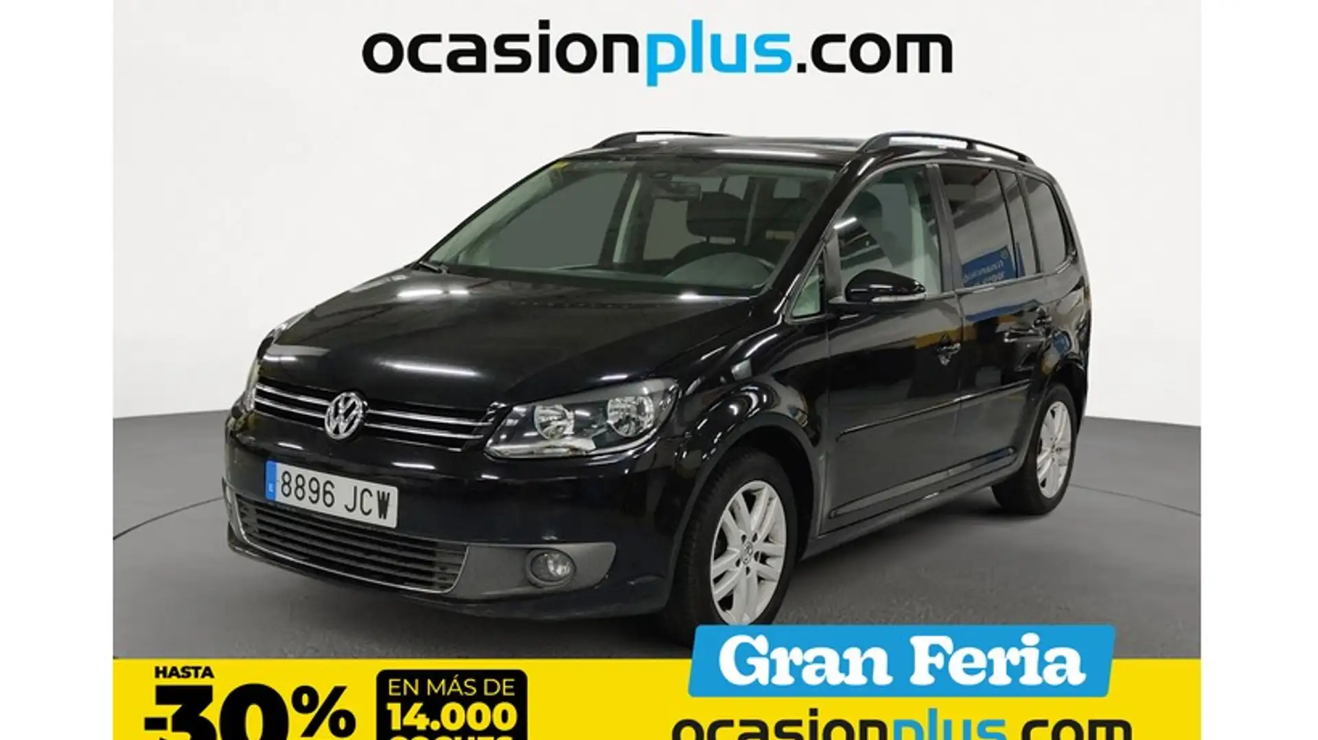 Volkswagen Touran 1.6TDI Advance 105 Noir - 1