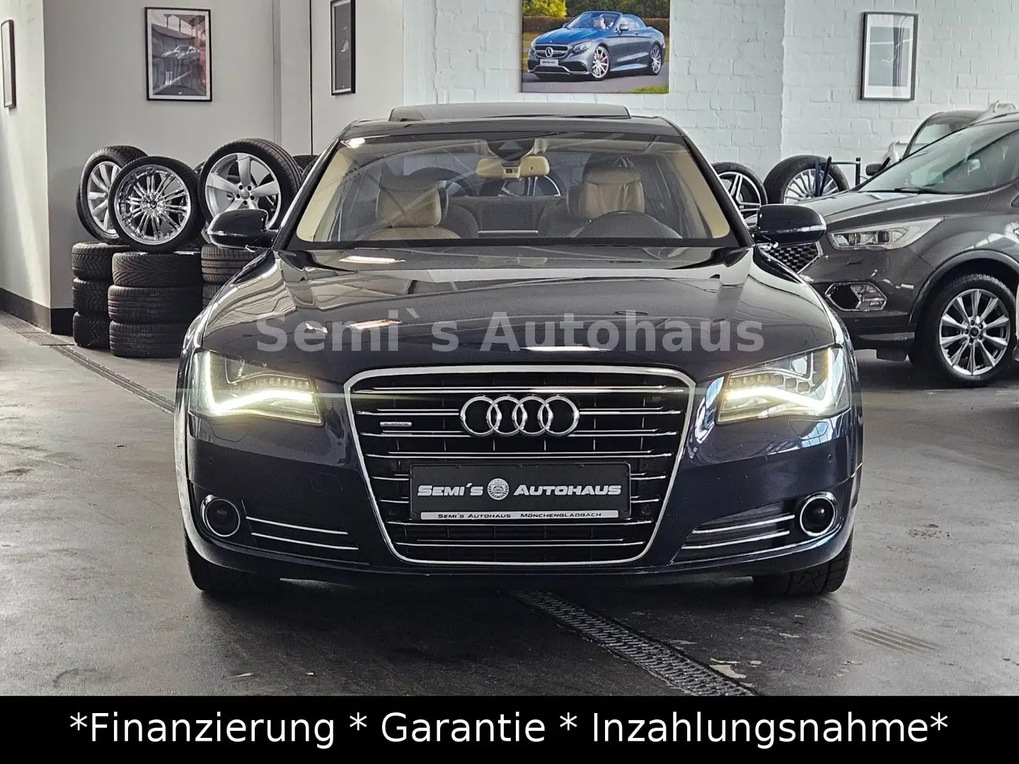 Audi A8 3.0 TDI quattro 5-Sitzer|SHD-Solar|Gepflegt Albastru - 2