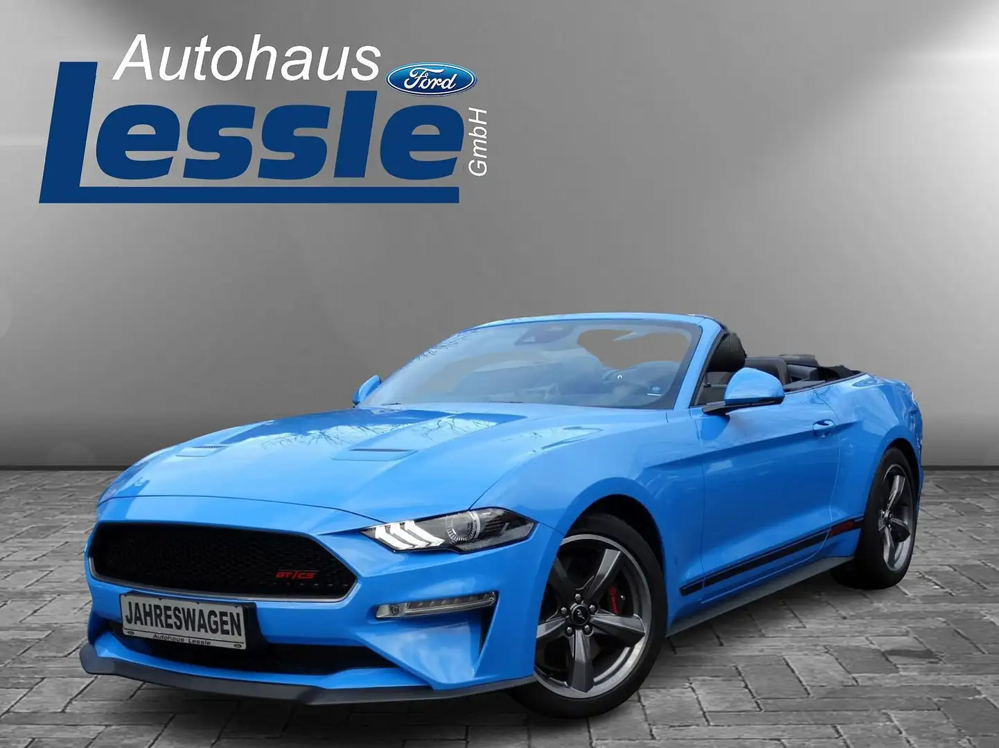 Ford Mustang GT Cabrio California-Special-Paket*Magne-Ride Синій - 1