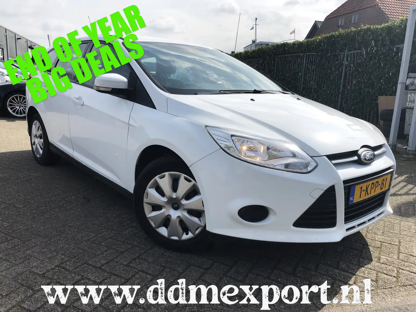 Ford Focus Wagon 1.0 EcoBoost Trend Navi/Airco/Carkit - Allee Blanc - 1