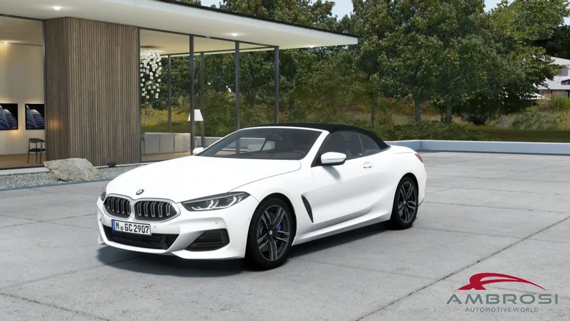 BMW 840 840d 48V xDrive Bianco - 1