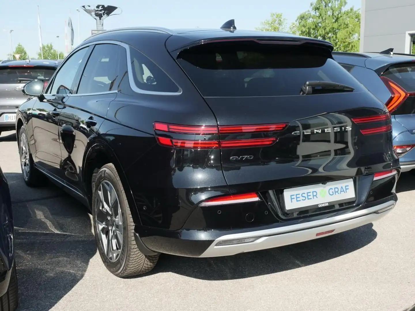Genesis GV70 SPORT AWD NAPPA LEXICON PANO FINGER-PRINT Schwarz - 2