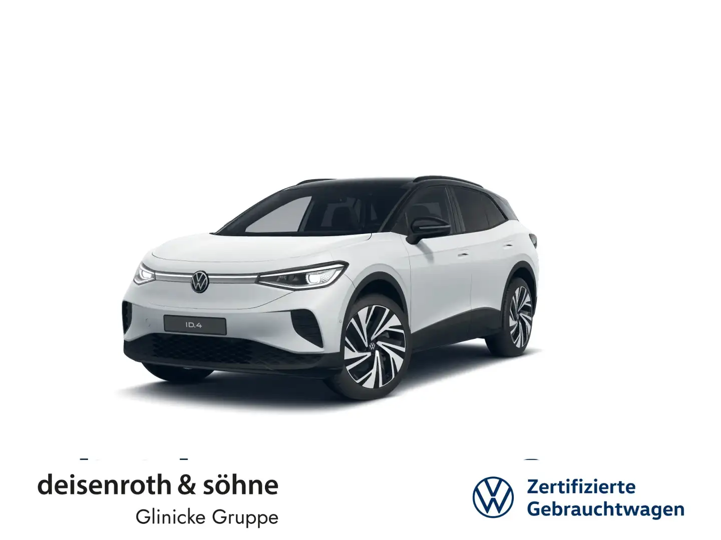 Volkswagen ID.4 Pro W-Pumpe/AHK/Pano/Matrix/h&k/HuD/Nav/21" Weiß - 1