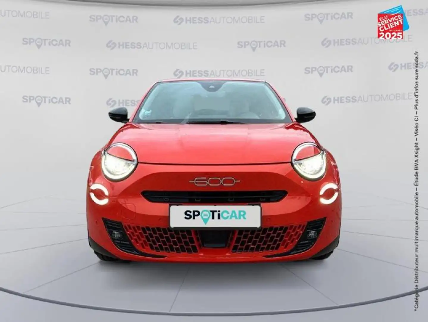 Fiat 600e e 156ch 54kWh La Prima Orange - 2