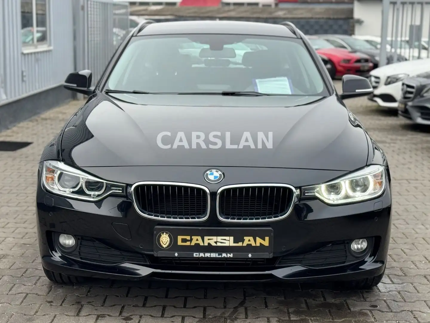 BMW 320 d Touring 2.HAND+NAVI+LED+PDC+Bi-XENON+EURO 5 Noir - 2