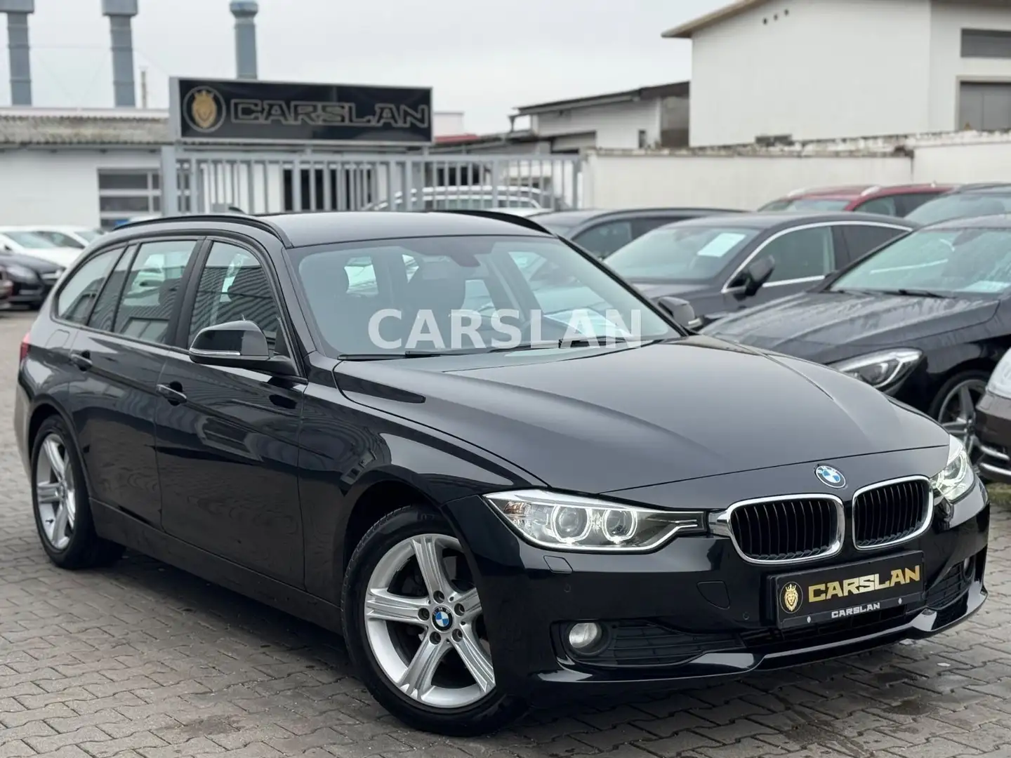 BMW 320 d Touring 2.HAND+NAVI+LED+PDC+Bi-XENON+EURO 5 Noir - 1