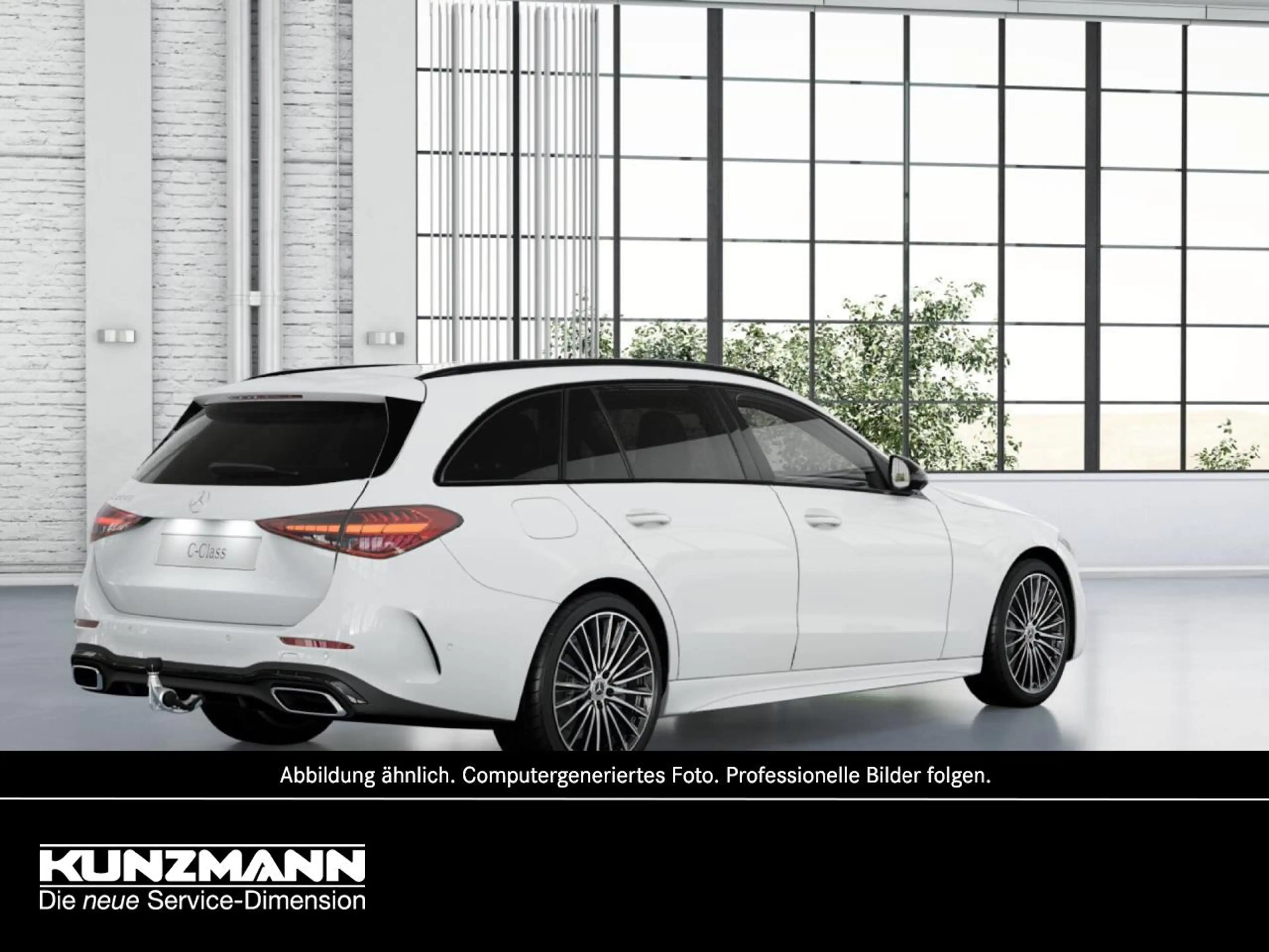Mercedes-Benz C 220 d T-Modell AMG Night Distronic AHK Panorama — photo 3