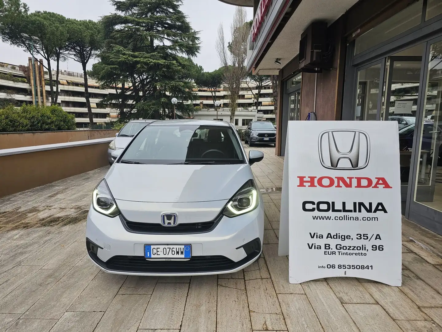 Honda Jazz 1.5 Hev eCVT Elegance Blanc - 1