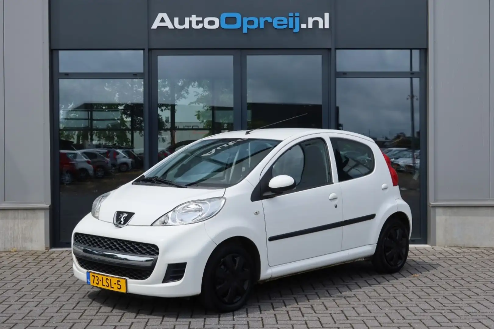 Peugeot 107 1.0-12V XS 5drs. Airco, 1e eigenaar. 43.000km NAP Beyaz - 1