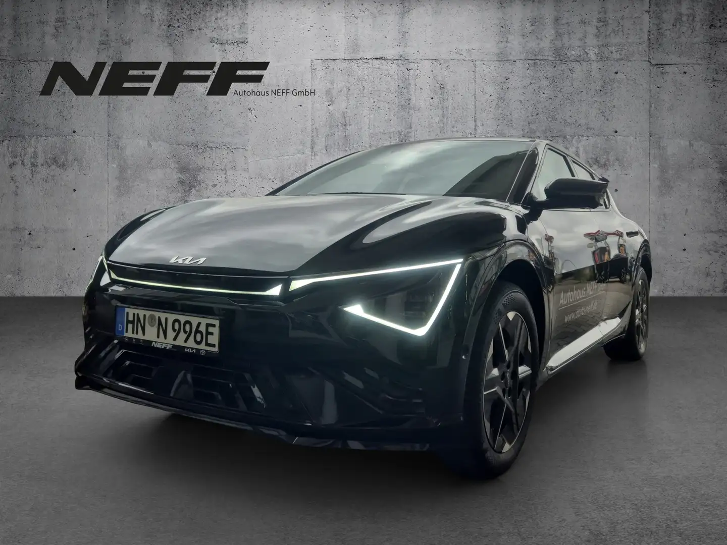 Kia EV6 Elektro GT-Line ACC+LED+Navi+SD+SHZ+2xKlima Schwarz - 2