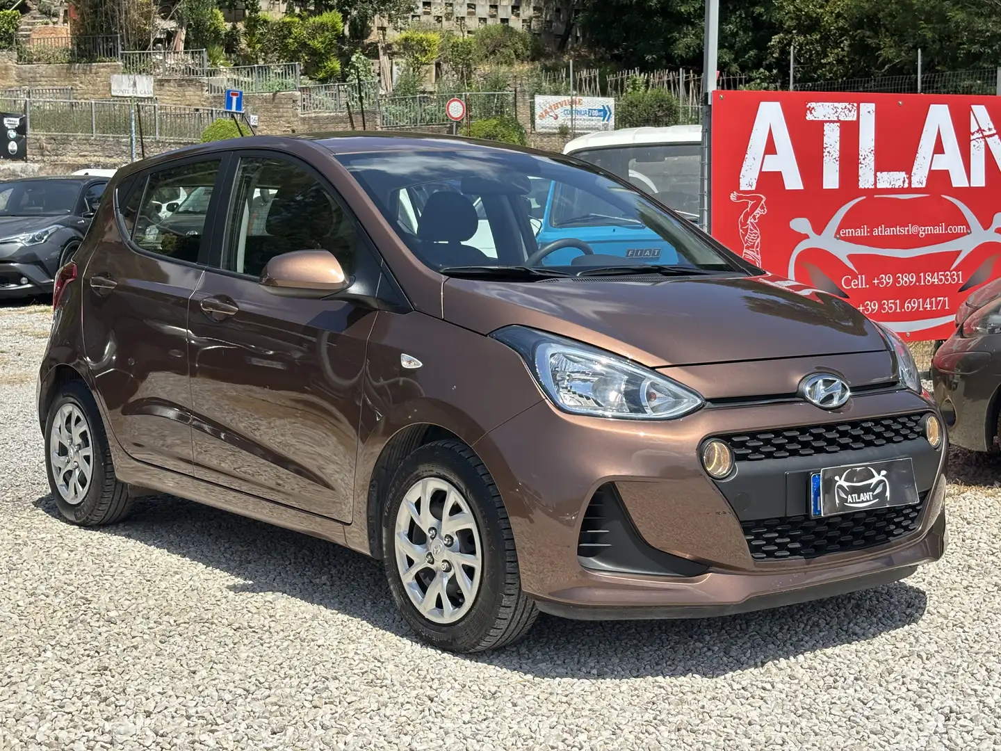 Hyundai i10 i10 1.0 MPI Prime Marrone - 1