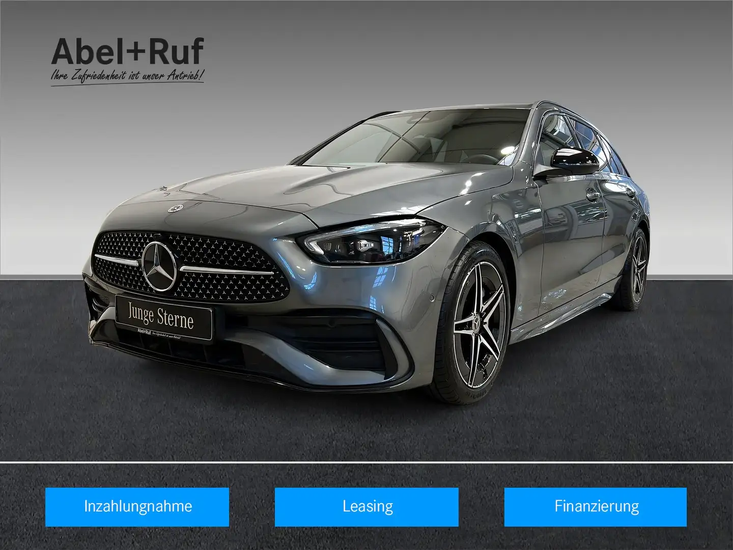 Mercedes-Benz C 220 d 4M T-Modell AMG+DIGITAL+NIGHT+Kam+TotW Grau - 1