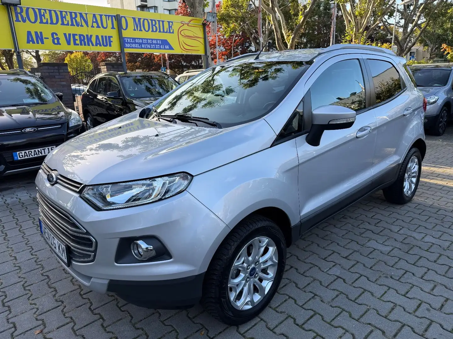 Ford EcoSport Titanium 2.HAND Silber - 1