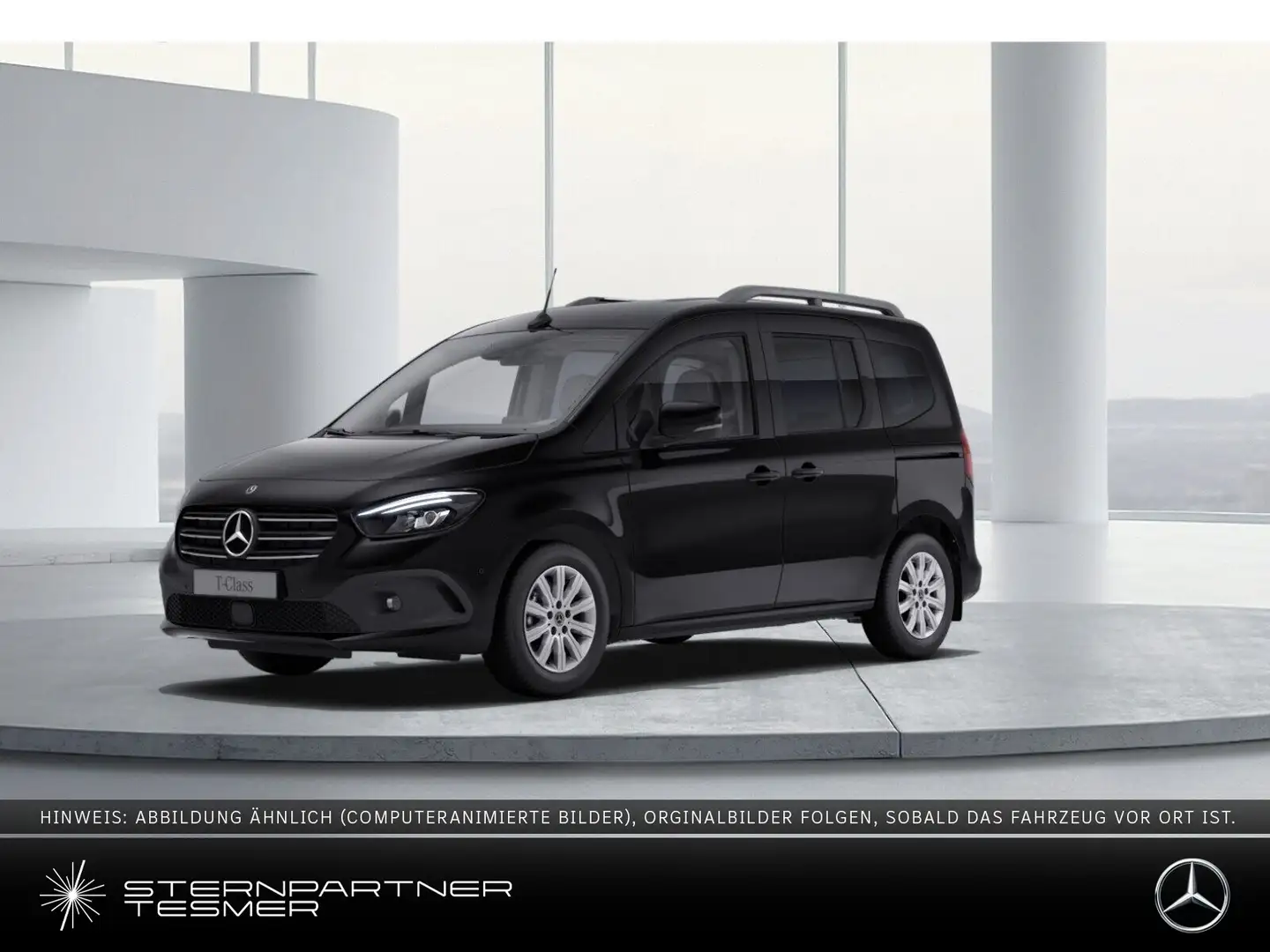 Mercedes-Benz T-Class T 180 d PROGRESSIVE - LENKRADHEIZUNG! LED! AHK! Schwarz - 1