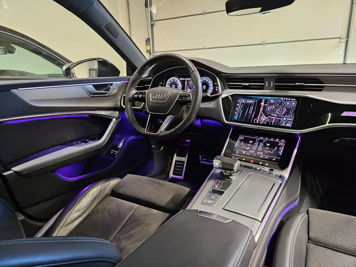 Audi A7 Sportback 50 TFSI e Quattro Competition 3x S line Blauw - 2