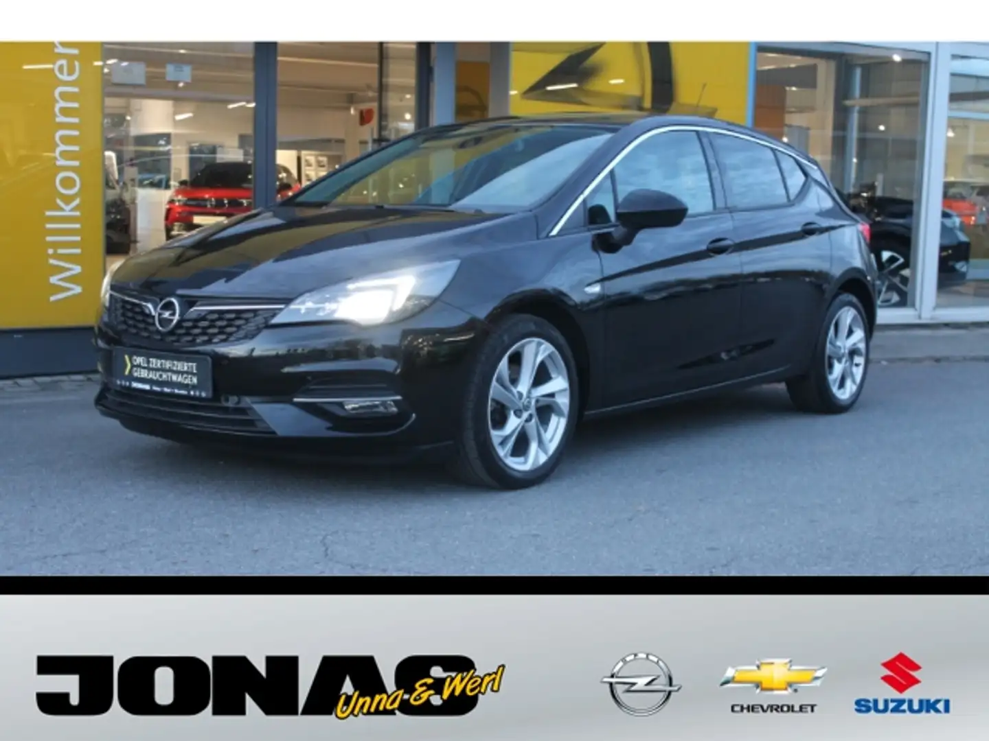 Opel Astra Elegance 1.2T 17'' Navi RKamera Sitzheizung Schwarz - 1