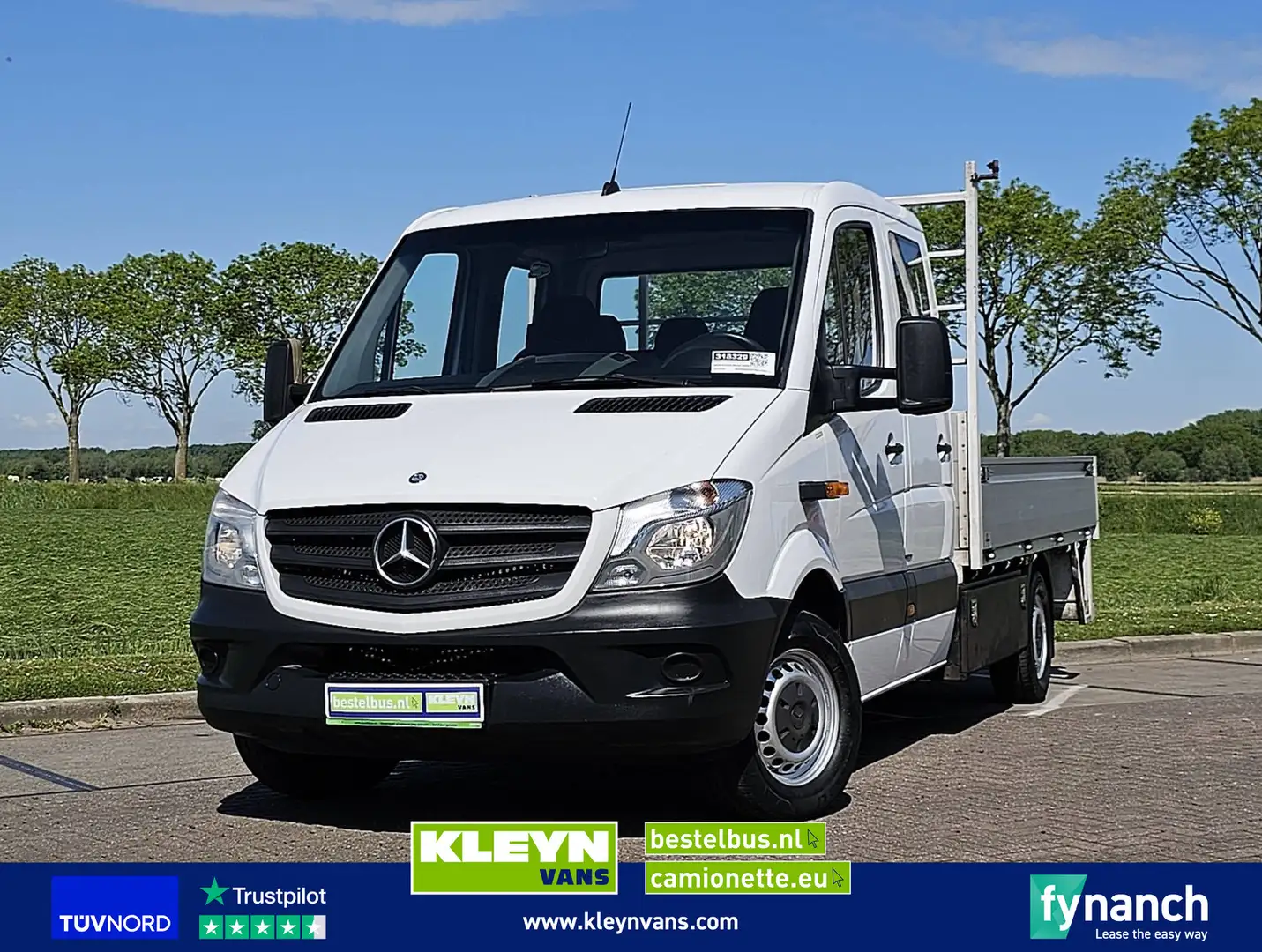 Mercedes-Benz Sprinter 313 DUB.CAB XL Euro6! Blanc - 1