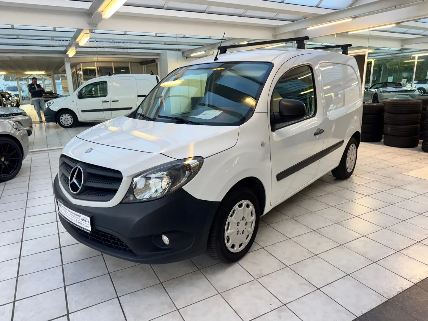 Mercedes-Benz Citan Kasten 108 CDI lang Blanc - 2