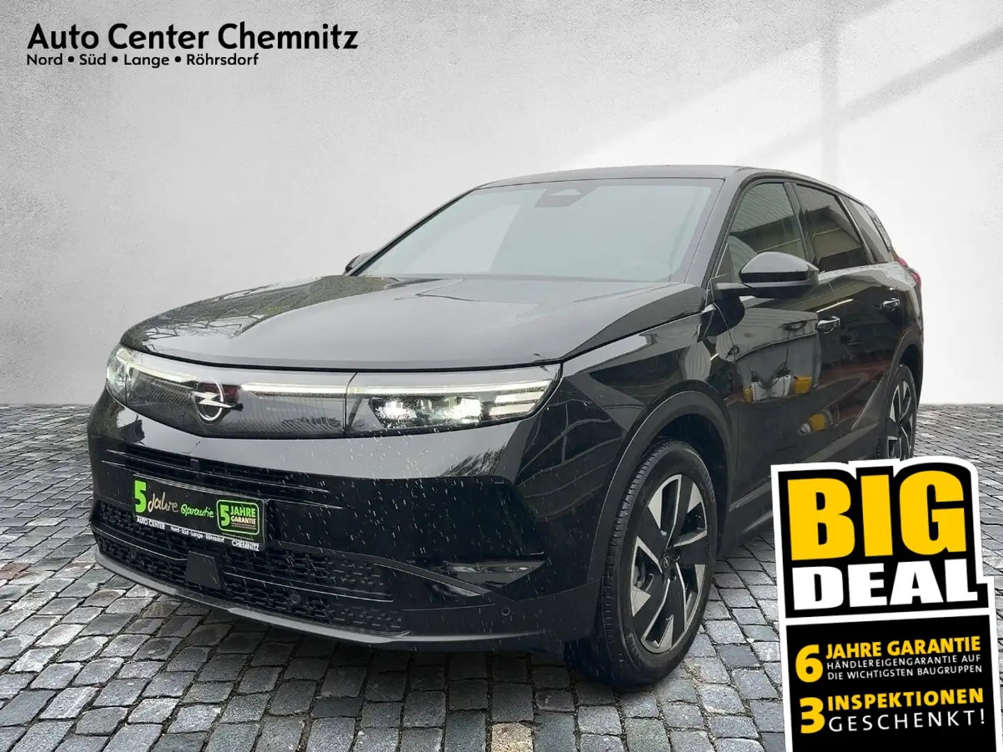 Opel Grandland 1.2 Mild-Hybrid 48V GS Kamera NAVI Nero - 1