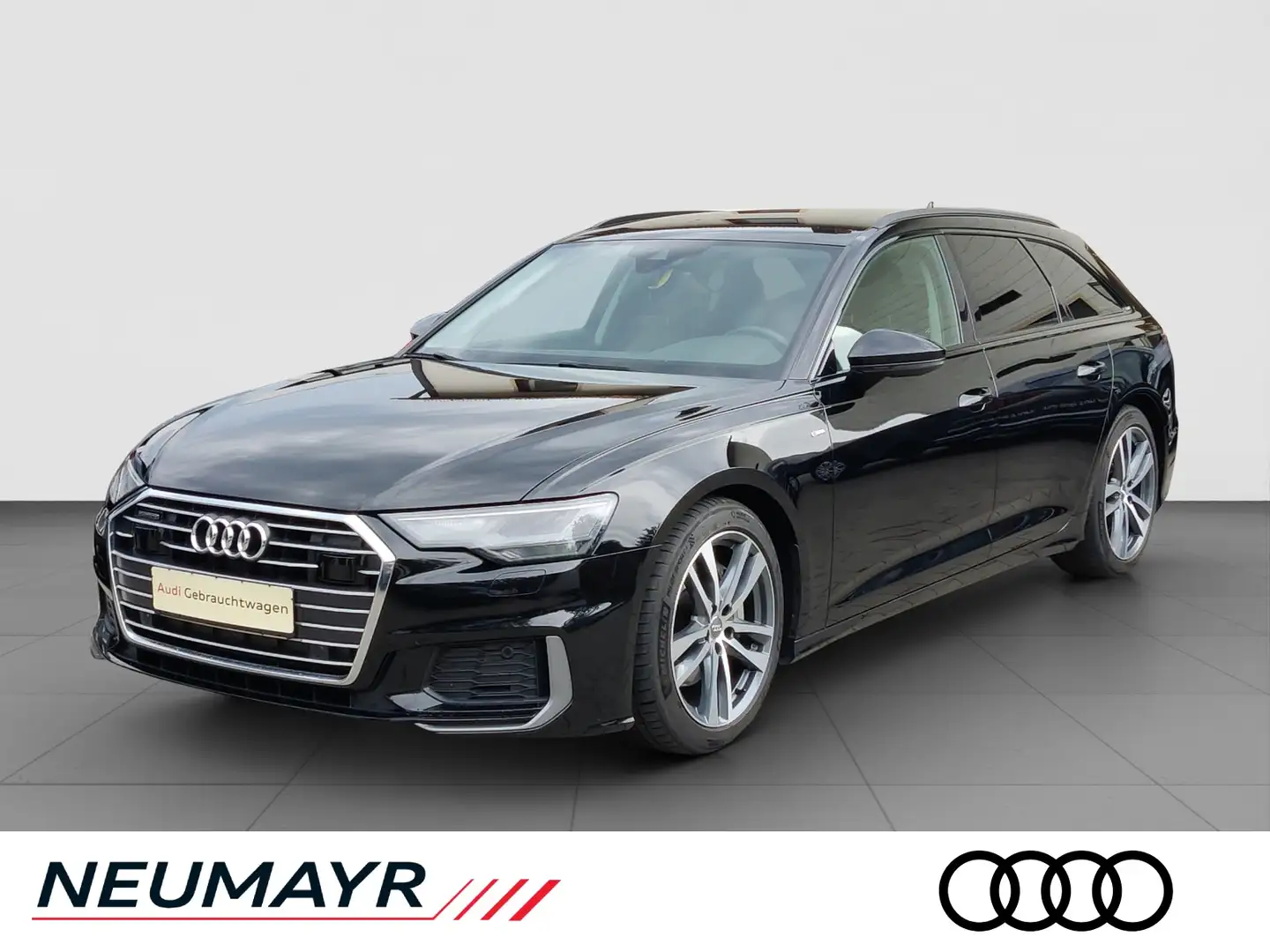 Audi A6 Avant 45 TFSI quattro s troni S line LED/NAVI Schwarz - 1