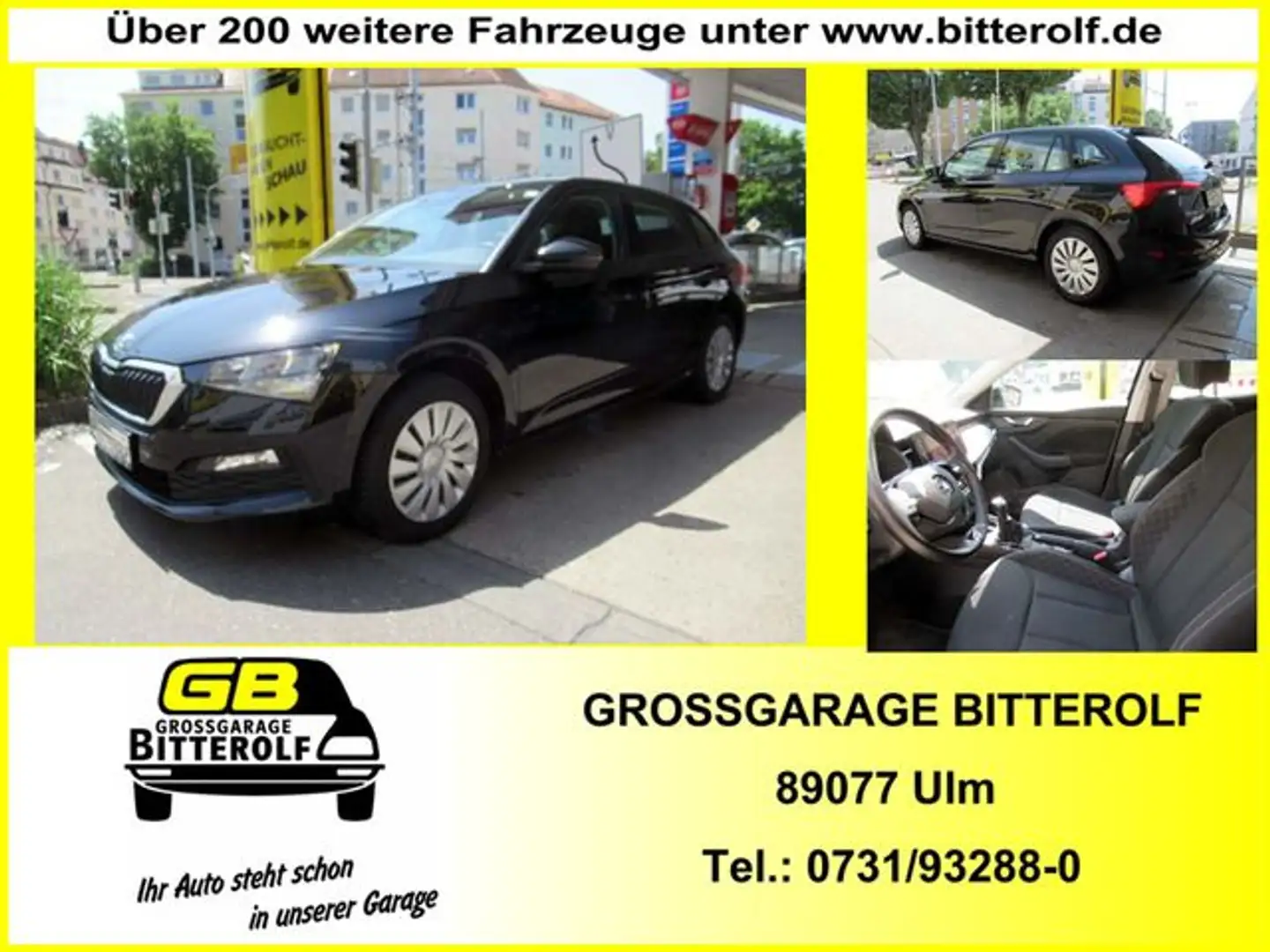 Skoda Scala 1.0TSI Ambition Navi/SHZ/Tempo/ALU Schwarz - 1
