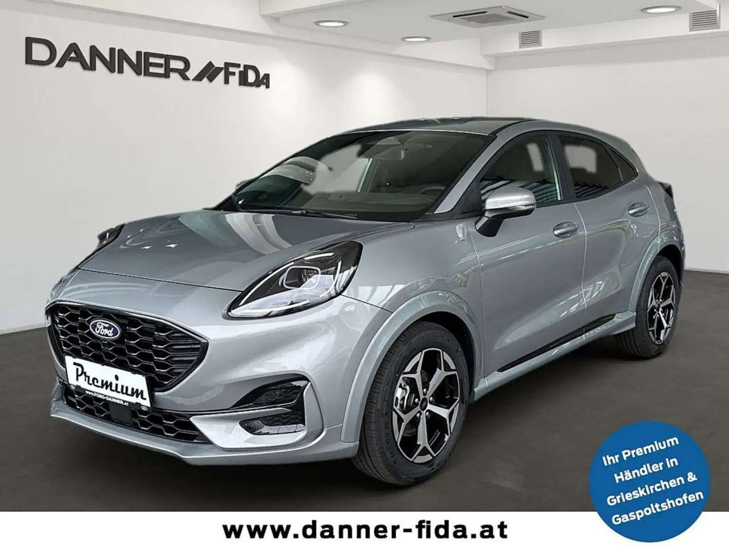 Ford Puma ST-LINE 125 PS EcoBoost/Benzin Mild-Hybrid Silber - 1