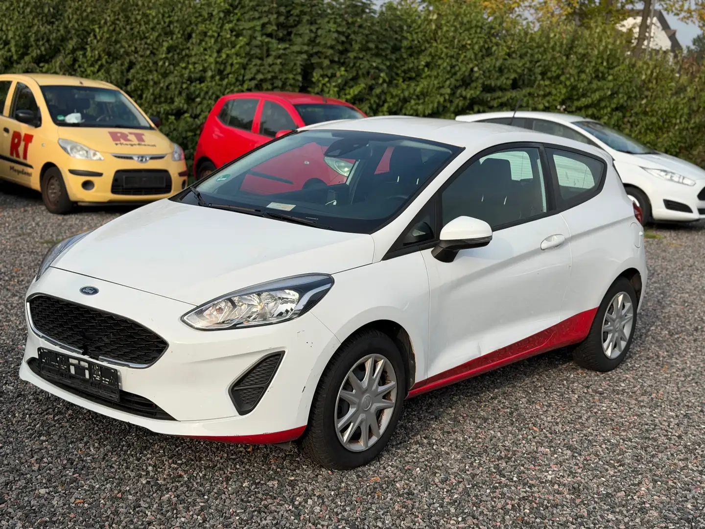 Ford Fiesta Trend 1,1 / Klima / TÜV 02/2027 Weiß - 1
