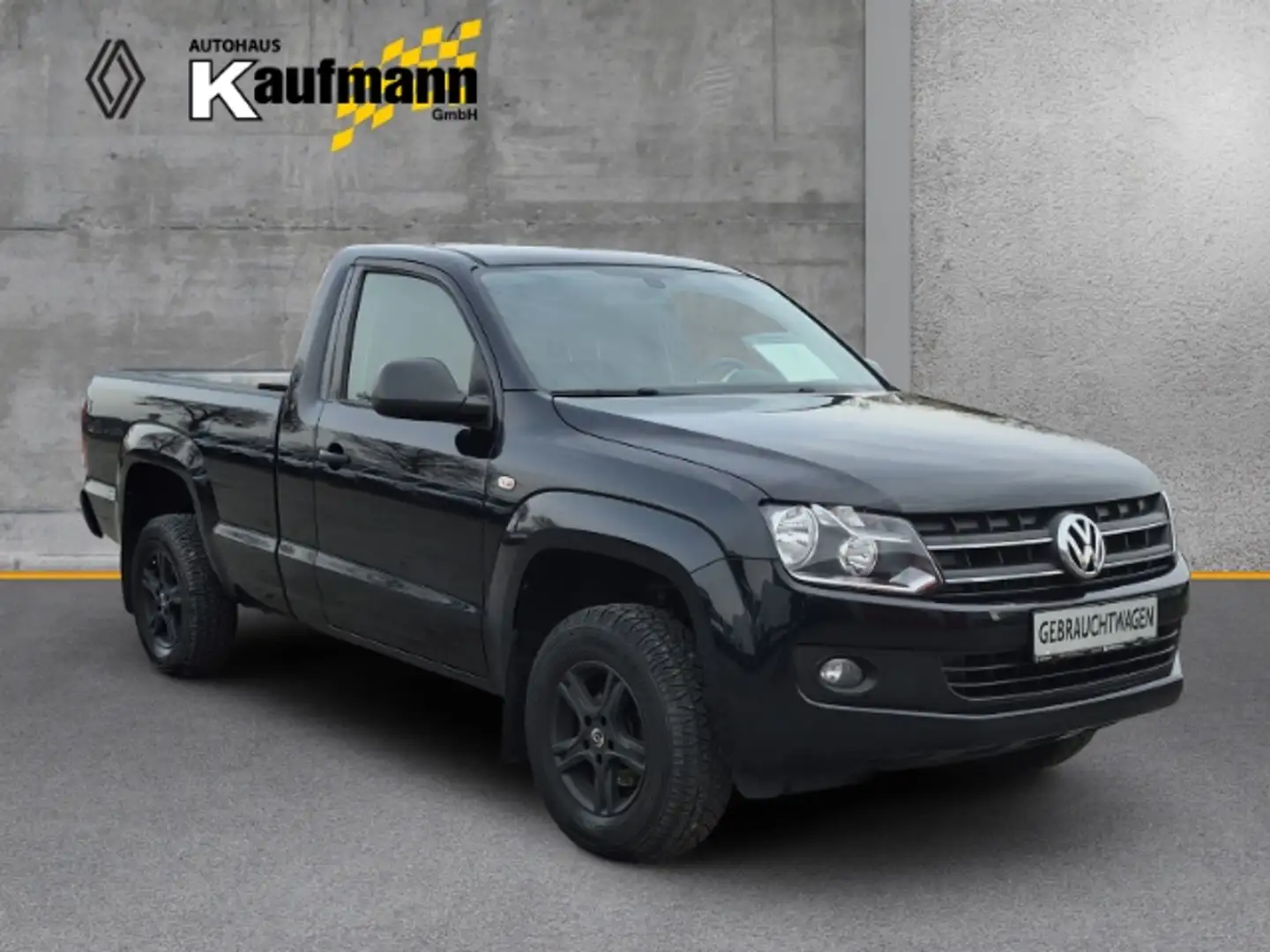 Volkswagen Amarok SingleCab 4Motion /1 Hand/ AHK Navi SHZ Tem Schwarz - 2